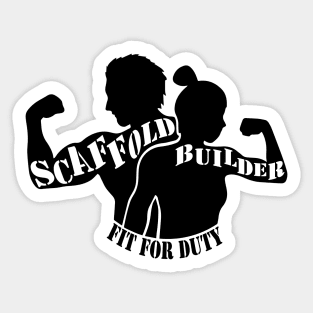 Fit For Duty Sticker